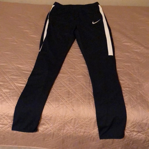 Nike Pants - NWT Nike Navy Blue Track Pants S